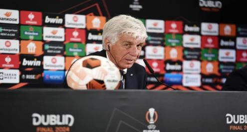 مؤتمر نهائي الدوري الأوروبي.. جاسبريني: ليفركوزن فريق متكامل.. ولدينا الإيمان للفوز